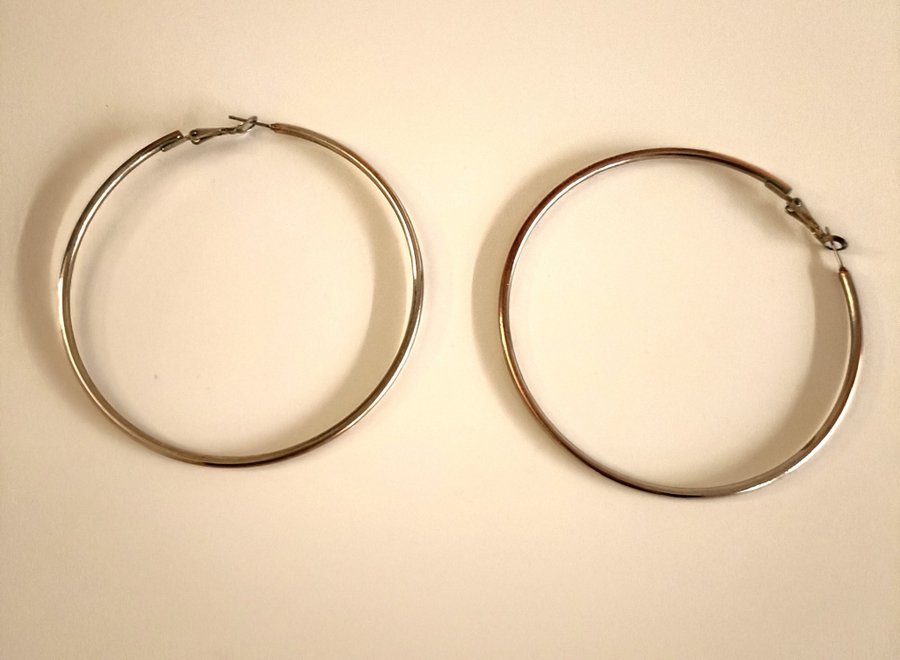 Två Hoops örhängen (Two Hoops Earrings )