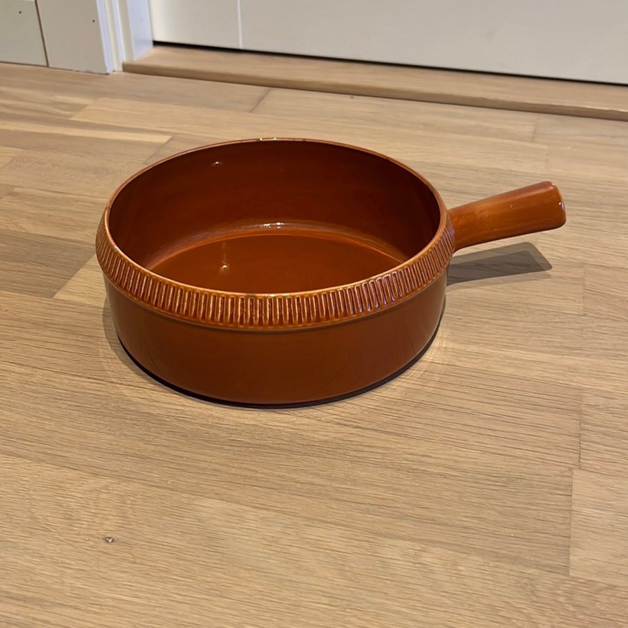 Rörstrand Nevada ugnsform form skål 60- 70-tal retro rost terracotta