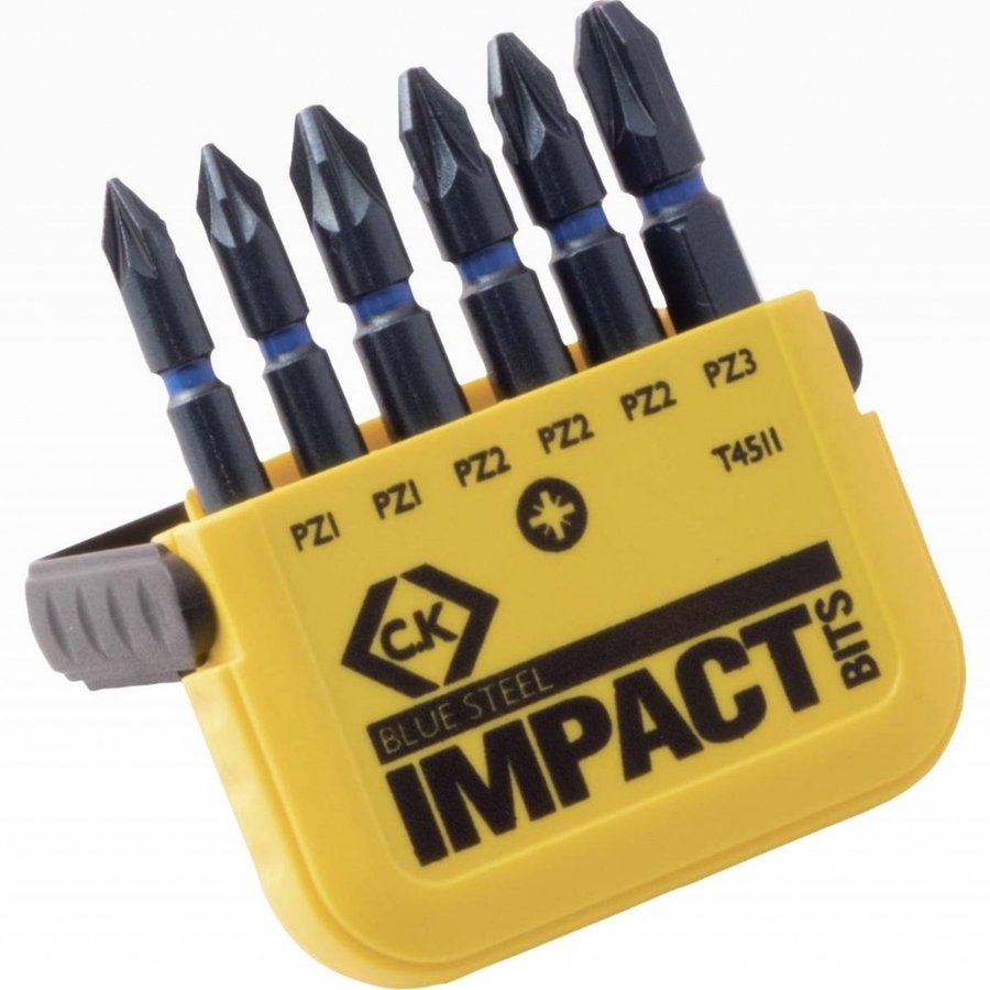 6 set CK premium Impact bits. PH samt PZ