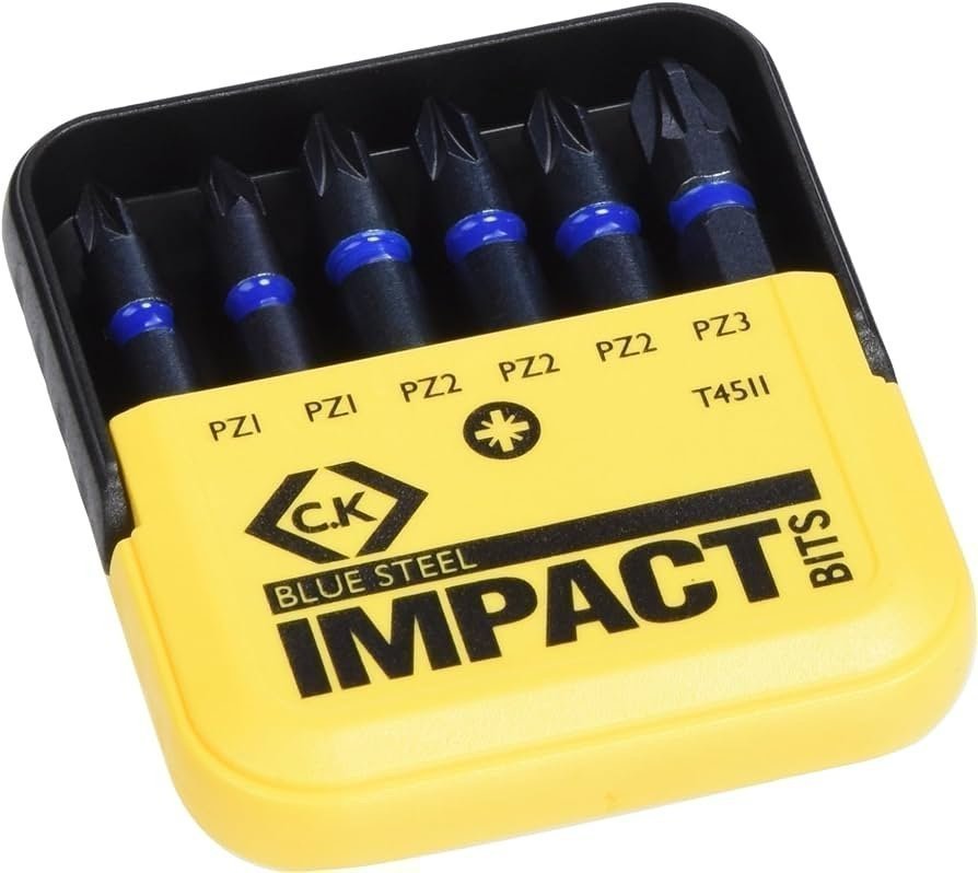 6 set CK premium Impact bits. PH samt PZ