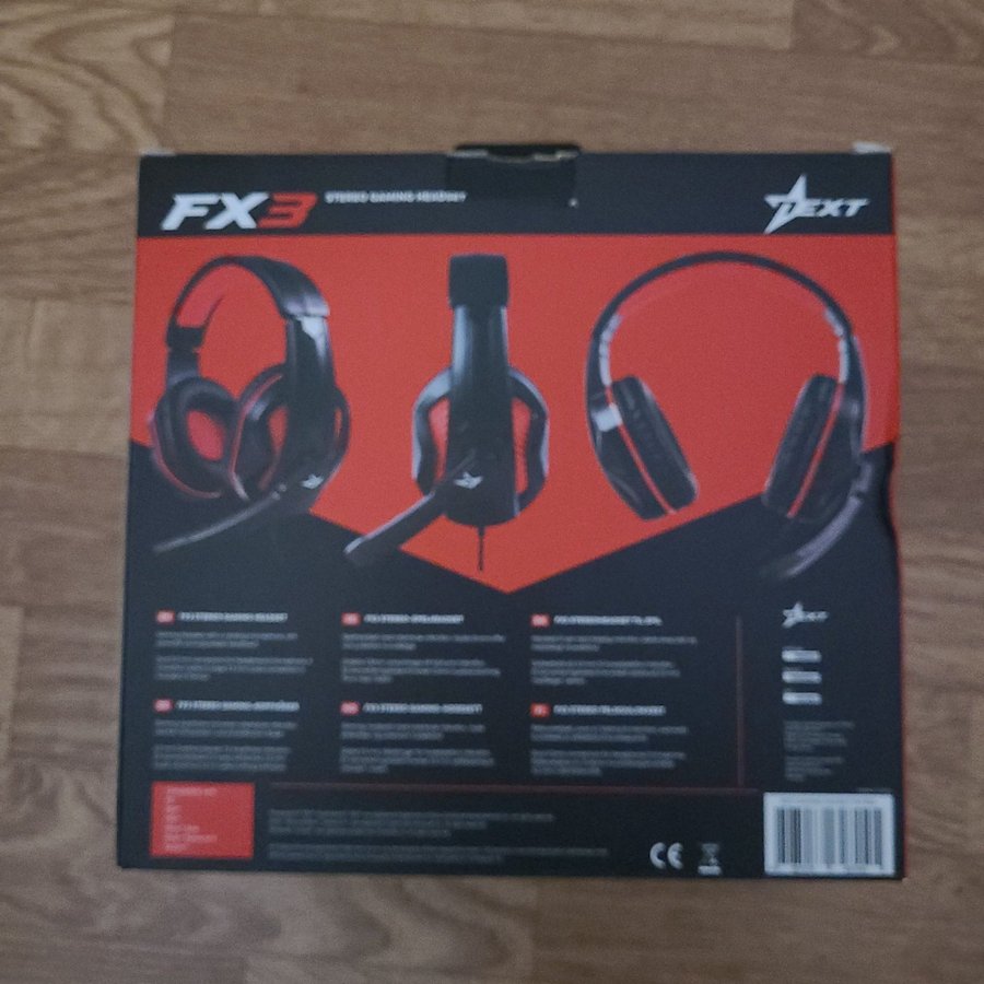 Helt nya hörlurar FX3 Gaming