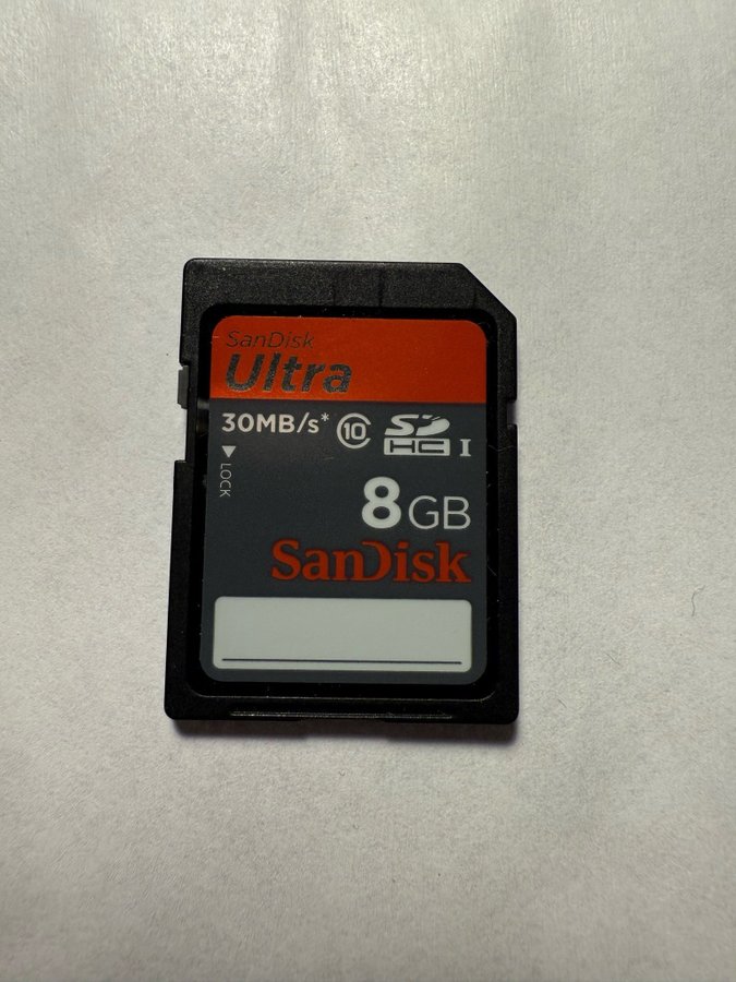 Sandisk Ultra 8GB SD-kort