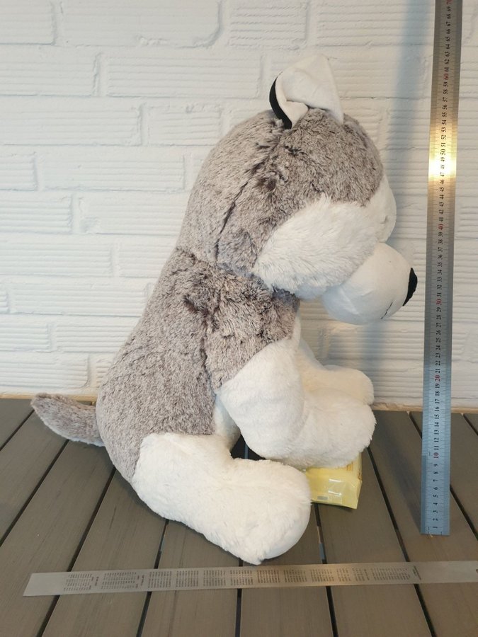 Ny Nalle stora hund mjukisdjur 62cm