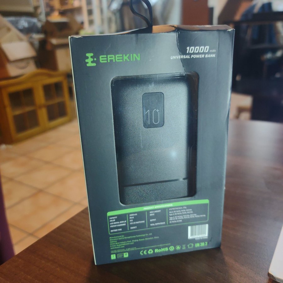 EREKIN 10000mAh Powerbank