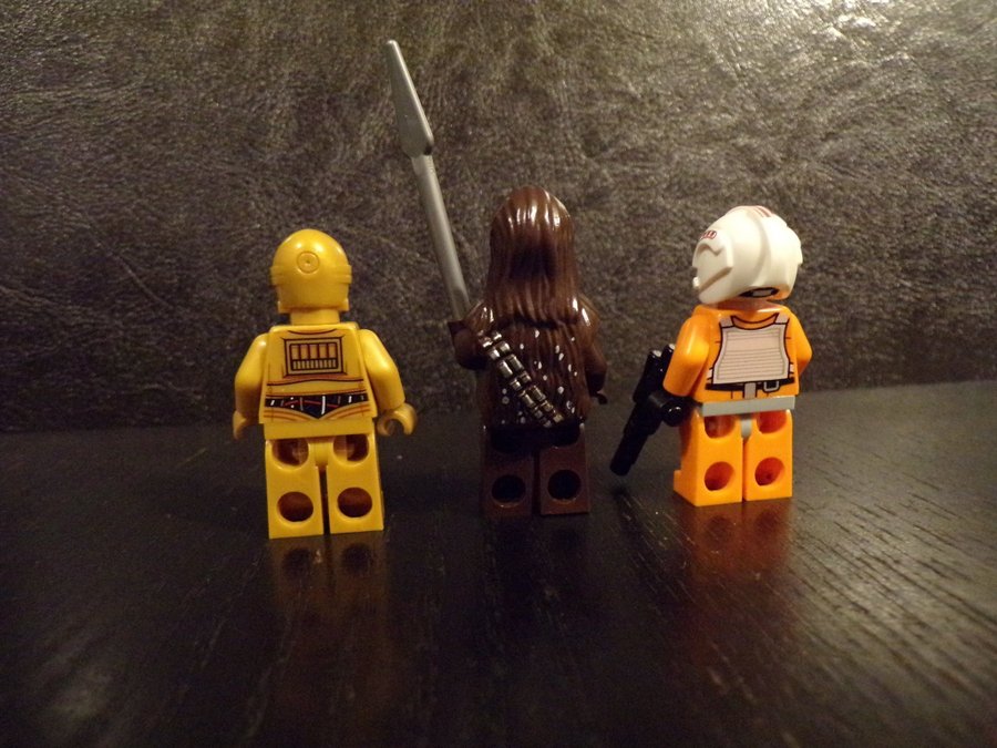 3 Lego Starwars figurer D