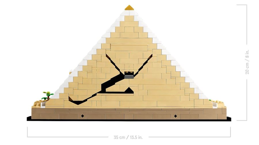 Nyskick! LEGO Architecture Great Pyramid of Giza 21058