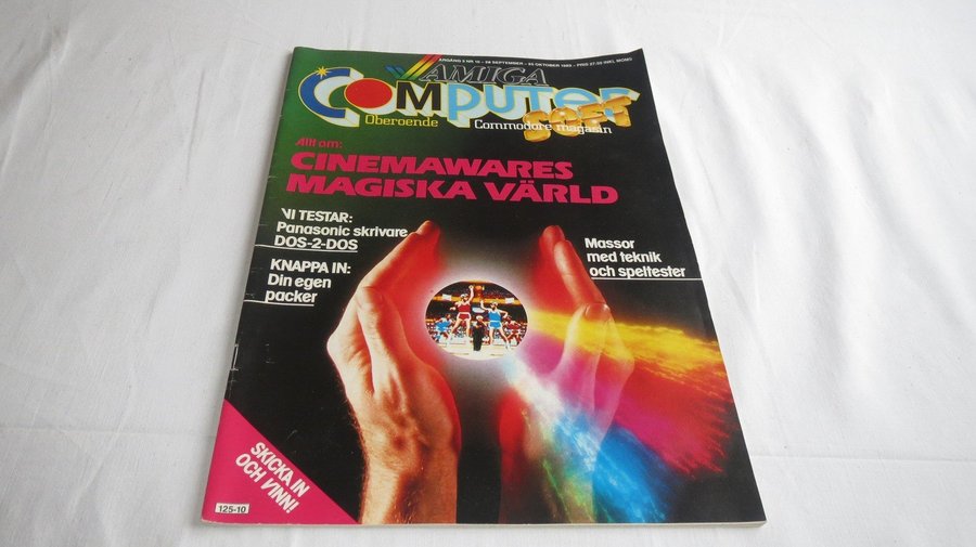 TIDNING / Oberoende COMPUTER NR 10 - 1989 - Commodore magasin