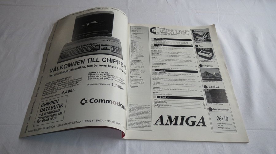 TIDNING / Oberoende COMPUTER NR 10 - 1989 - Commodore magasin