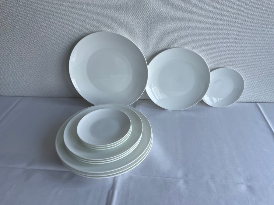 Rosenthal “Jade” Bone White China 12 pcs tallriksset