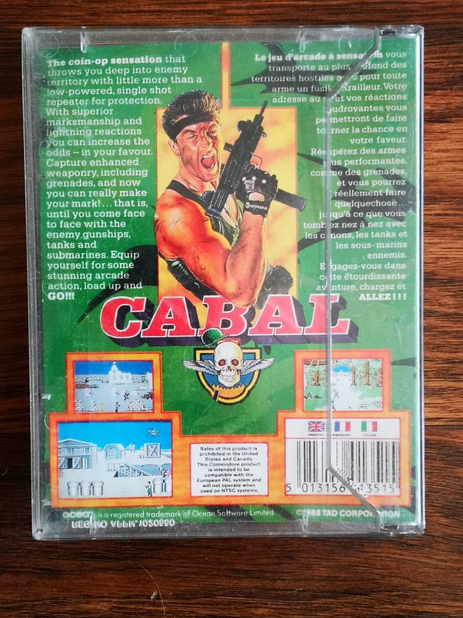 Cabal (C64/Commodore 64)