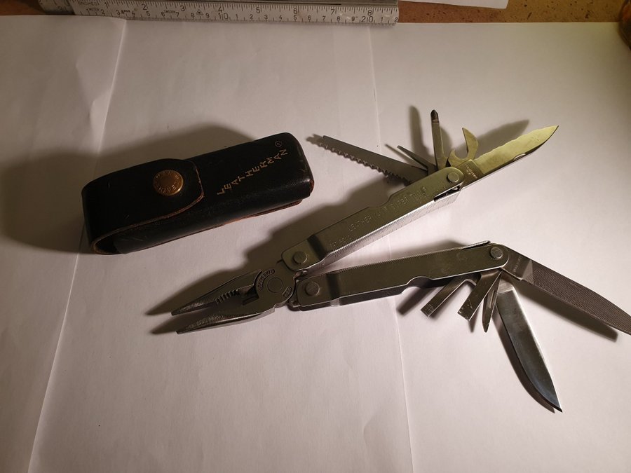 Leatherman Super Tool original, tång, fritid, verktyg.