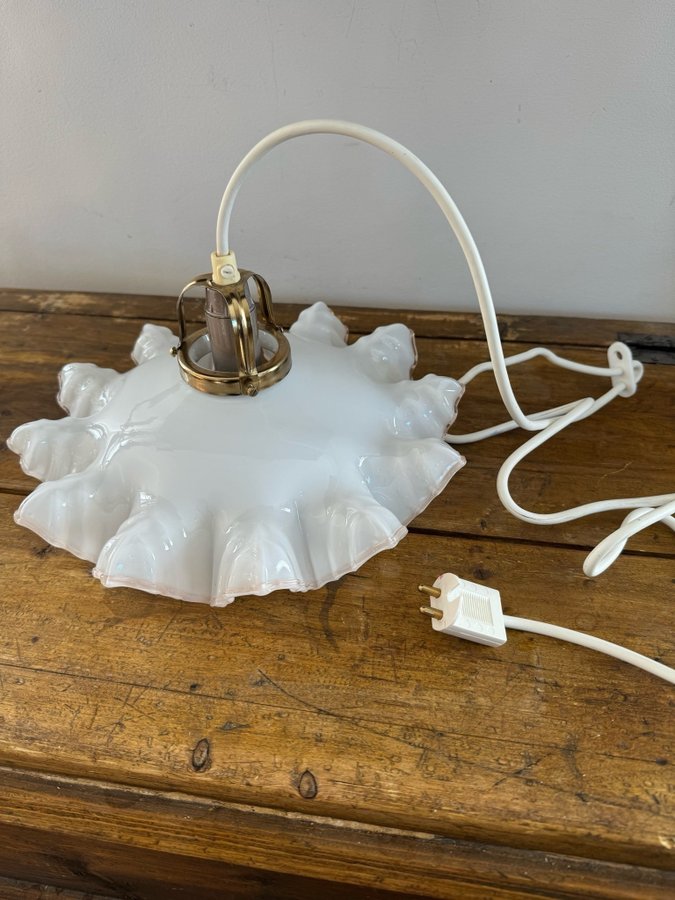 Fantastiskt vacker vintage skomakarlampa fönsterlampa taklampa