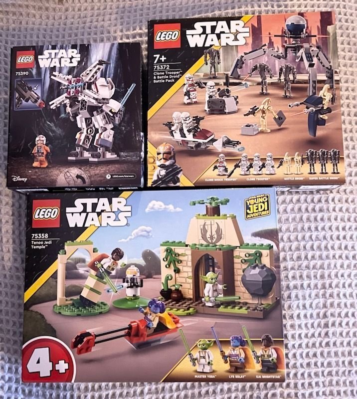 LEGO Star Wars 75372 75358  75390