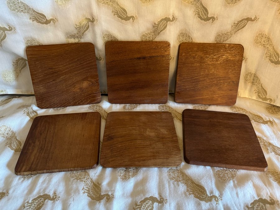 Underlägg/coasters/teak