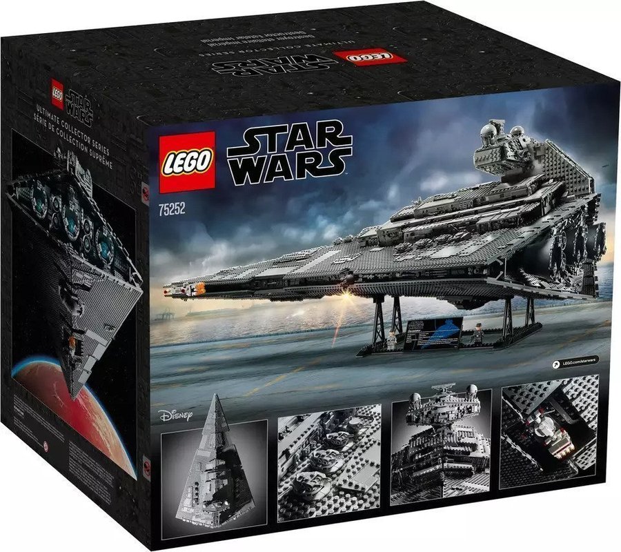 Lego Star Wars - 75252 UCS Imperial Star Destroyer - Helt komplett 100%