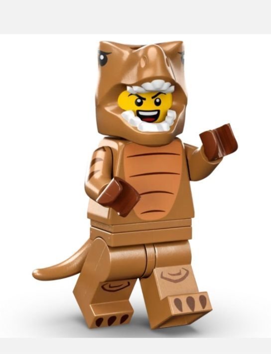 Lego T-Rex Costume Fan från serie 24 NY