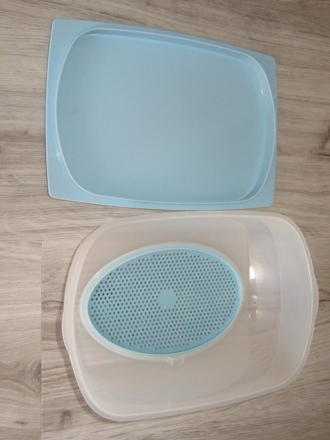 Tupperware CheeSmart rektang 20x 30 cm ostarna håller längre mycket fint skick