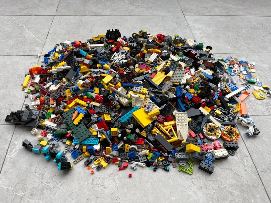 LEGO - Större samling 2000-talet - Ca 3 kilo