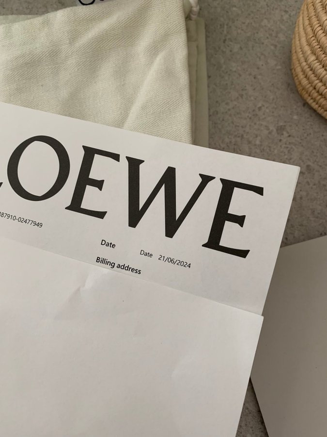 Loewe small square bag