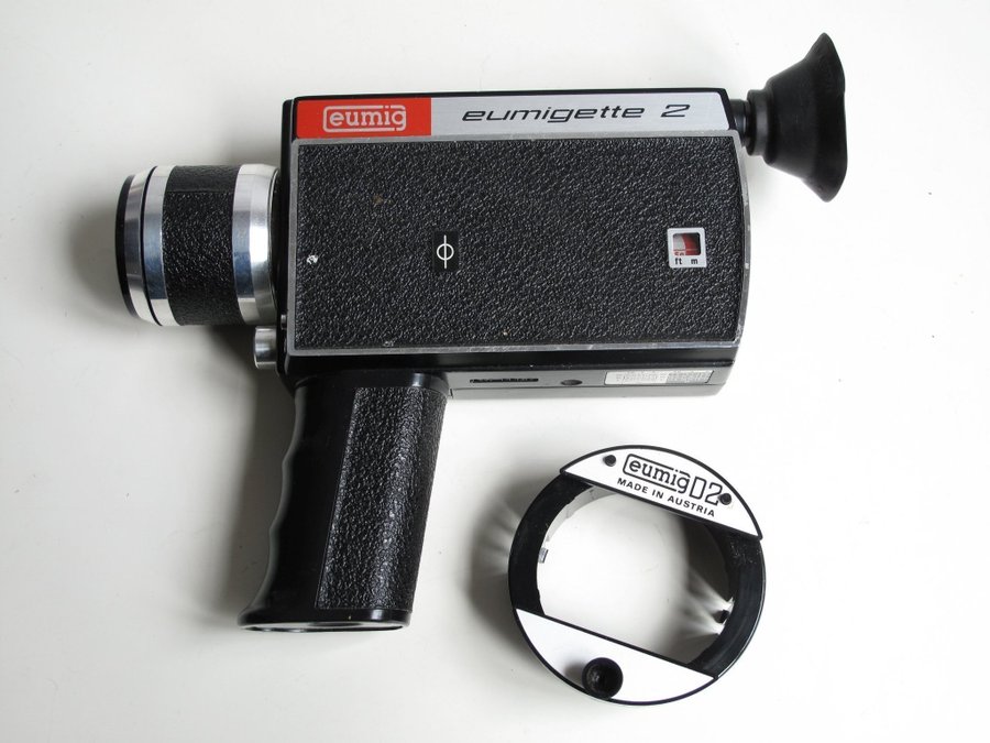 RETRO FILMKAMEROR EUMIG EUMIGETTE 2 BELL  HOWELL OPTRONIC EYE KAMERA SUPER 8