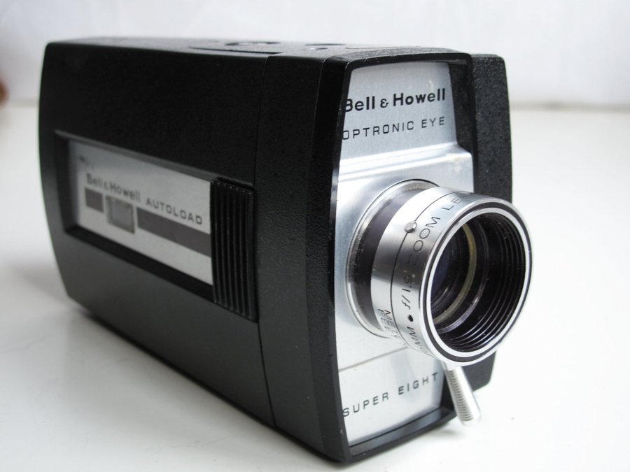 RETRO FILMKAMEROR EUMIG EUMIGETTE 2 BELL  HOWELL OPTRONIC EYE KAMERA SUPER 8