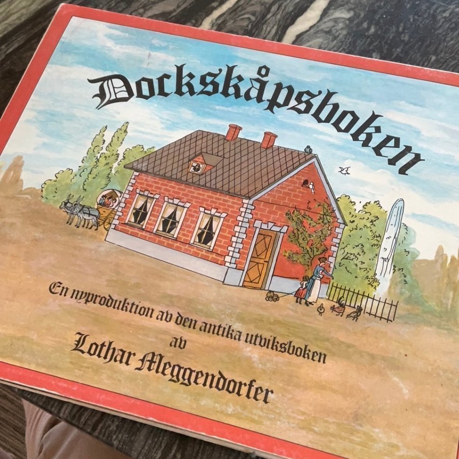 Dockskåpsboken Dockskåp Lothar Meggendorfer bok utviksboken