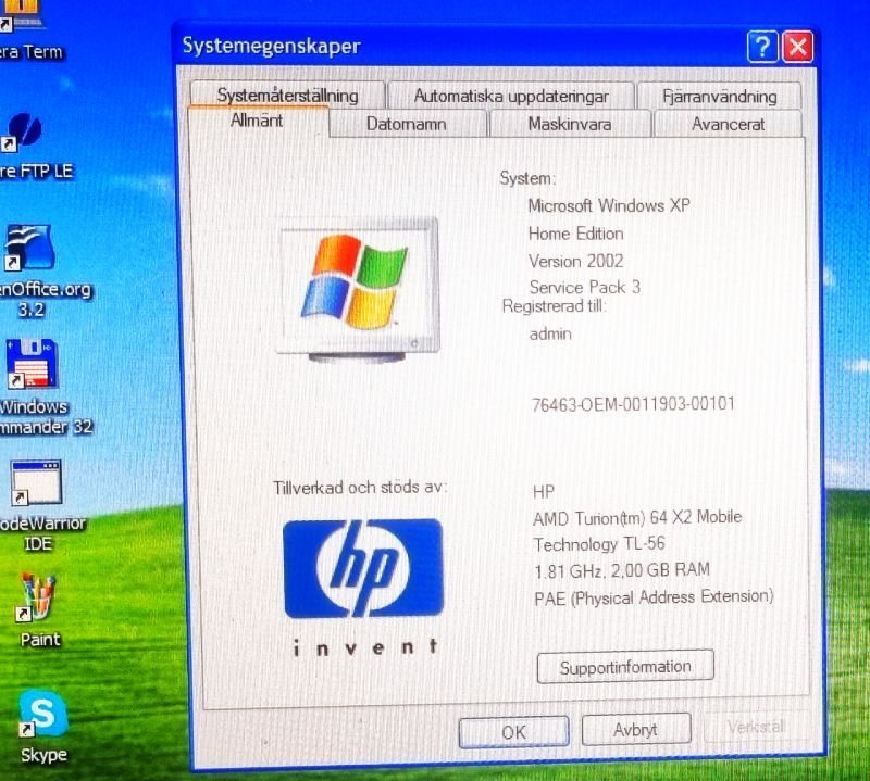 Laptop HP DV9000 Pavilion Entertainment PC