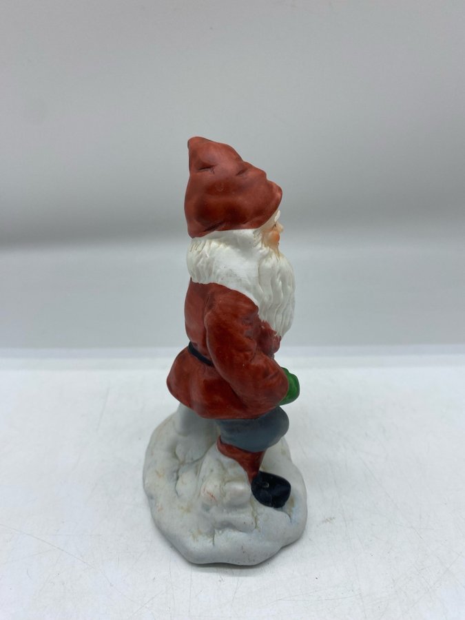 Jultomte Figur i Porslin Miljögården Design 1971 Jul Advent Vintage Retro Tomte