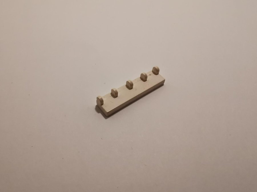 Lego - hinge - ledad - fäste - del till lucka tak - 1x4 - part 4625 - vit