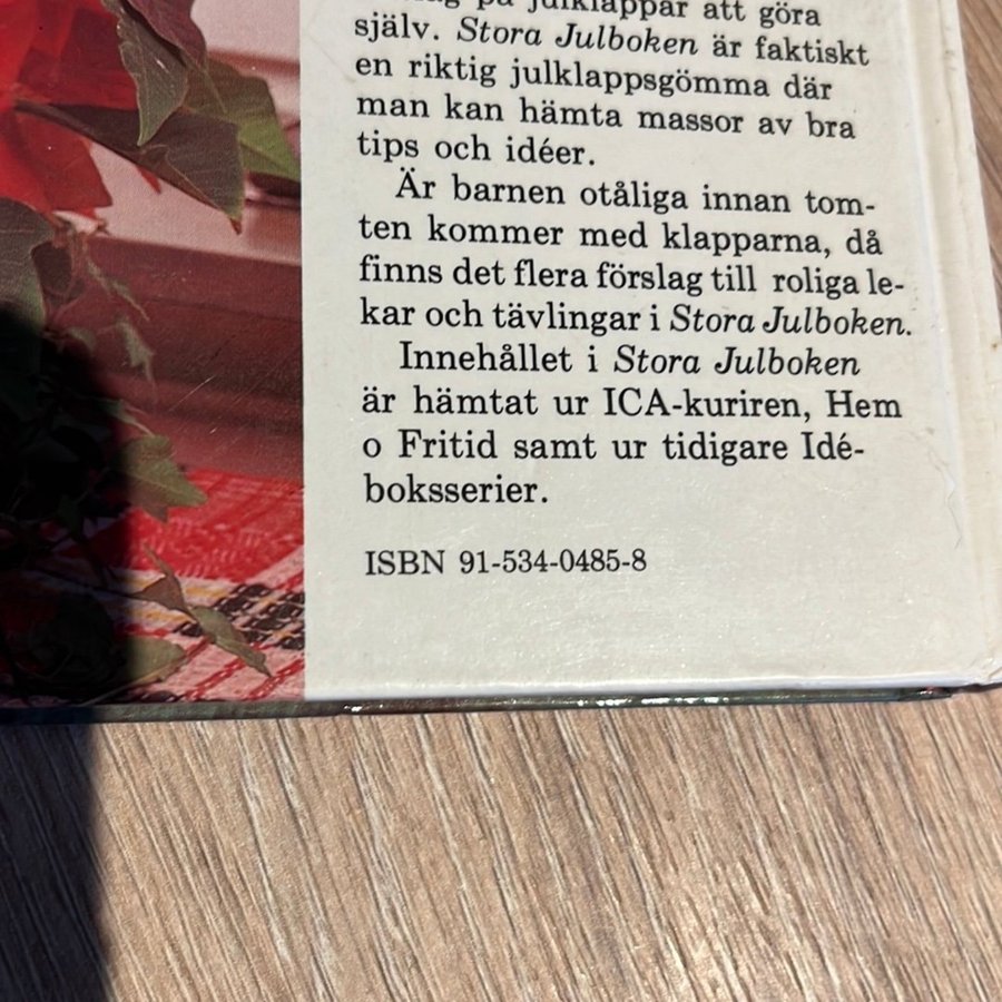 Stora Julboken - Helgtraditioner, Mat  Bak, Pynt  Julkoppar, Att göra själv,