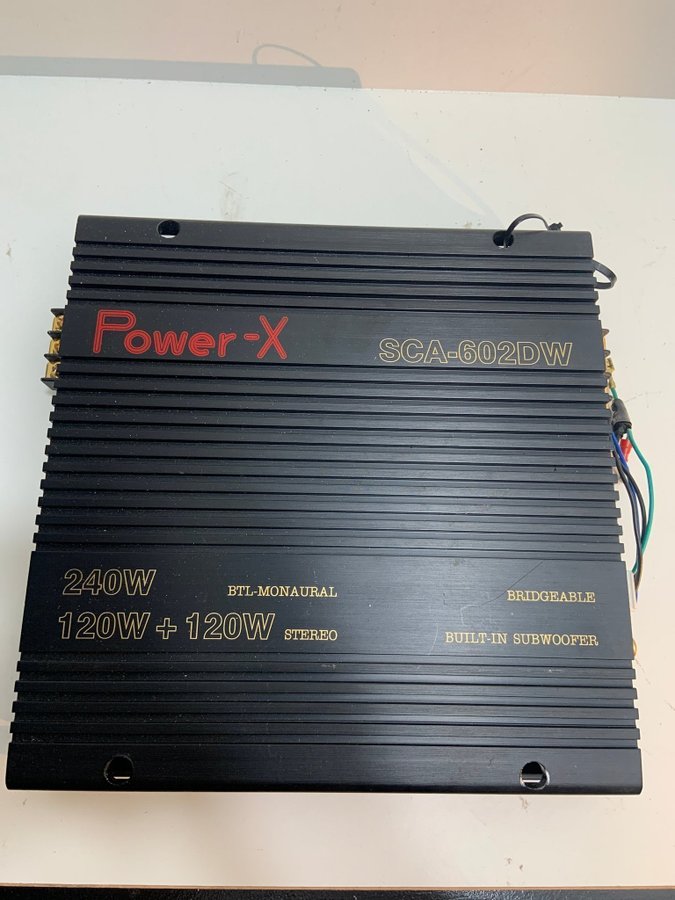 #6# Power -X SCA - 602DW 240W