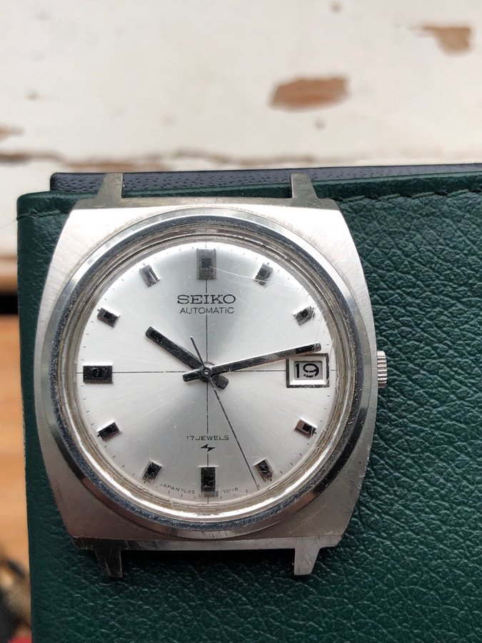 Seiko Automatic 7005-7012 stål 355mm