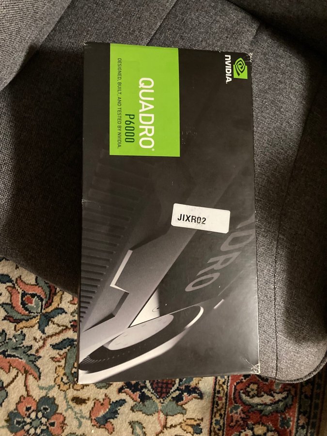 NVIDIA Quadro P6000 24 GB minne grafikkort