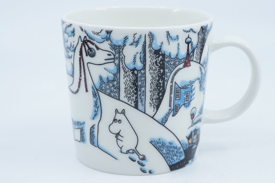 Muminmugg Snöhästen / Moomin Mug Snowhorse