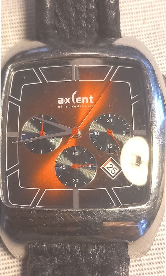 ax(cent) Kvarts Chronograph Herrarmbandsur