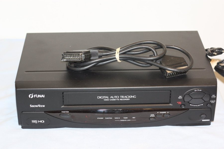 VHS Funai modell 21A-210 Made in Germany