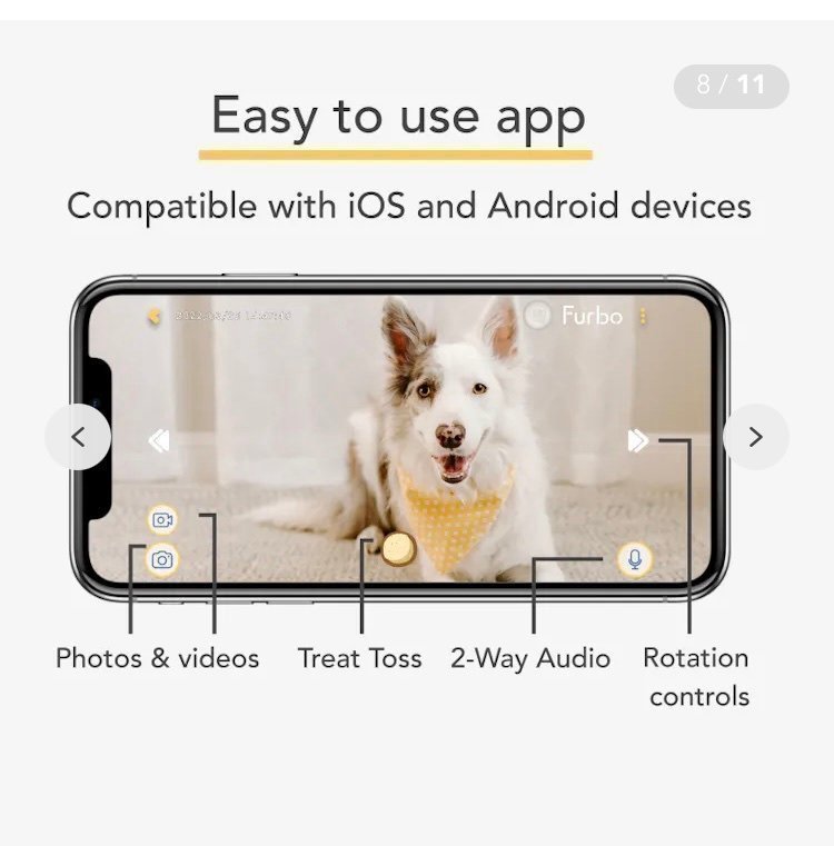 Furbo 360 hundkamera NY