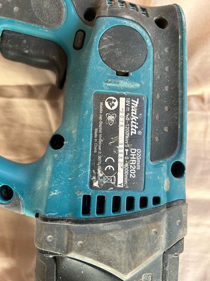 Makita DHR202 18V SDS-Plus Slagborrmaskin