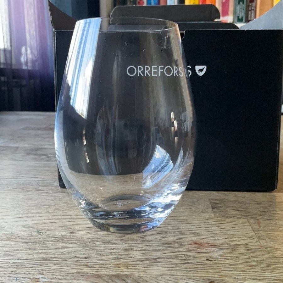 4 st. Orrefors More Tumbler 44cl glas Erika Lagerbielke