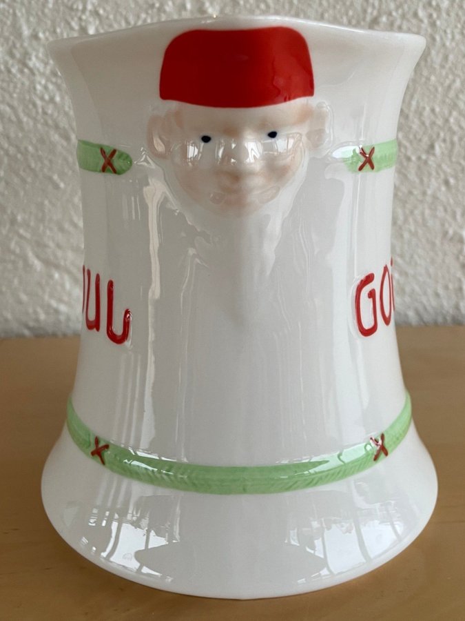 Julkanna "God Jul", Rörstrand, kanna, tillbringare, stor bringare