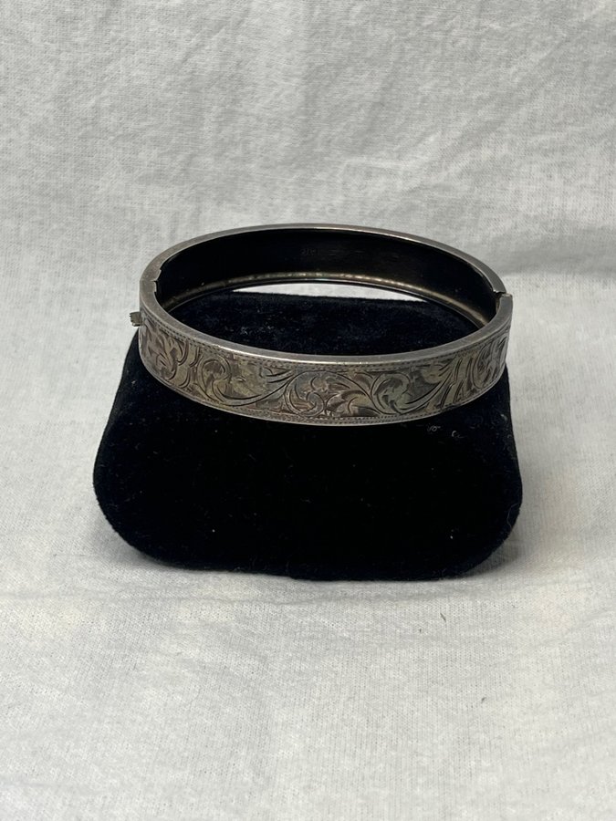 Vintage Silver armband - Engelskt 1950 (NCR CO)