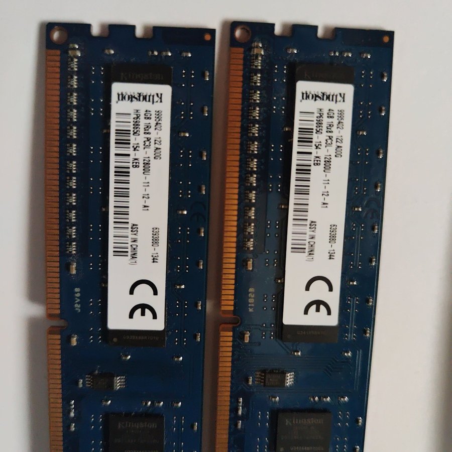 RAM 3 ST på Tot 16 G KINGSTON  FURY HYPER