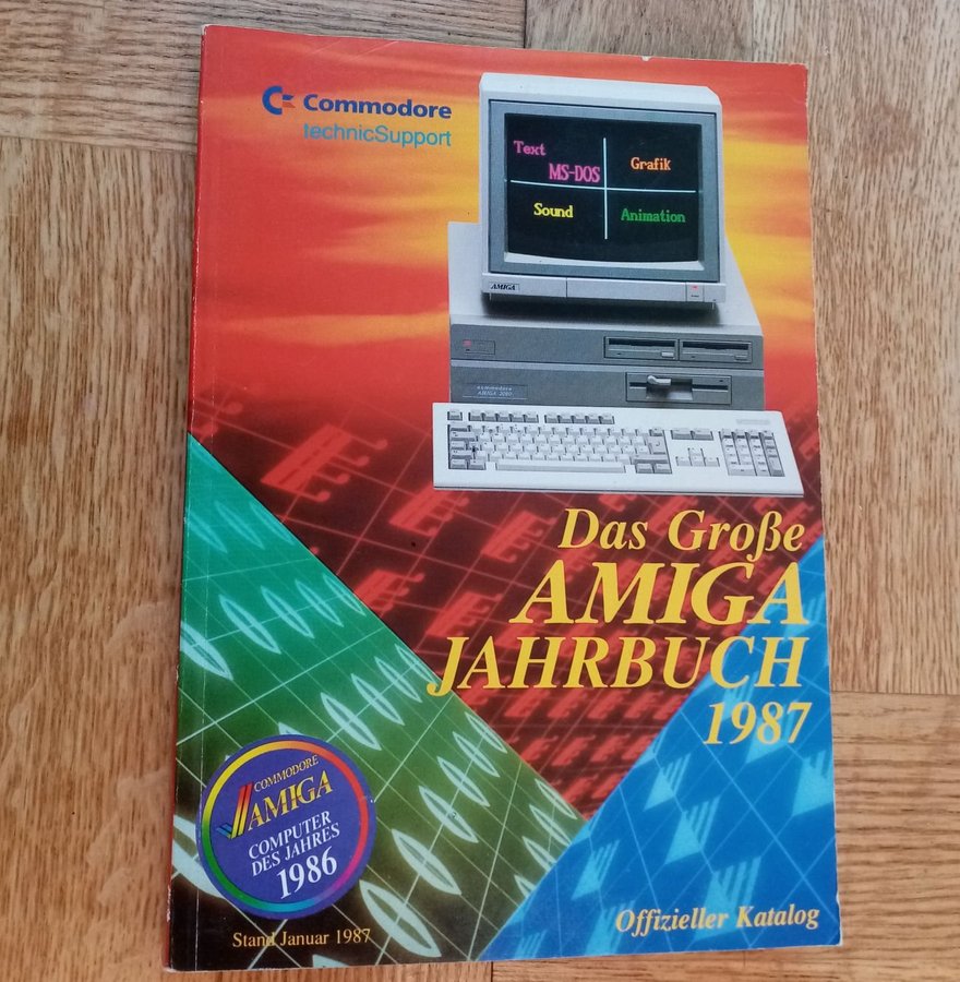 Das Grosse Amiga Jahrbuch 1987 - Commodore Büromaschinen Gmbh