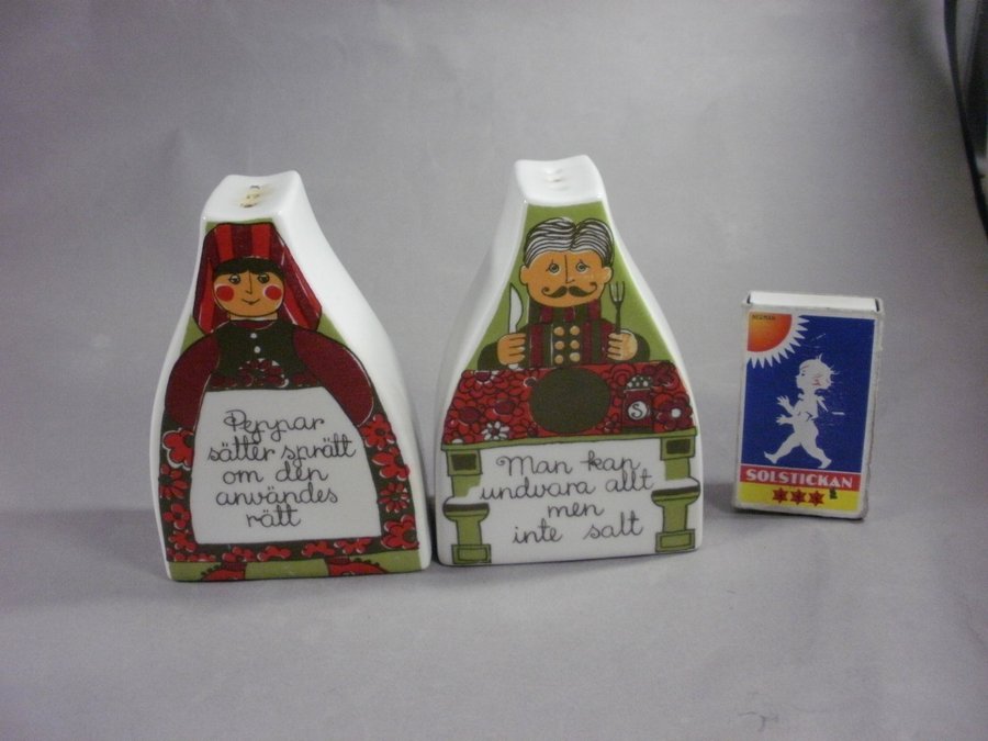 Salt-och-Pepparkar ”Folklore” Turi –design Figgjo Flint