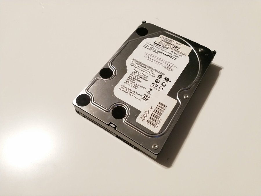 640GB WD 3.5" HDD | Test OK!