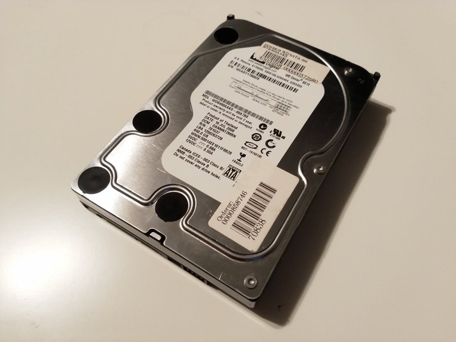 640GB WD 3.5" HDD | Test OK!