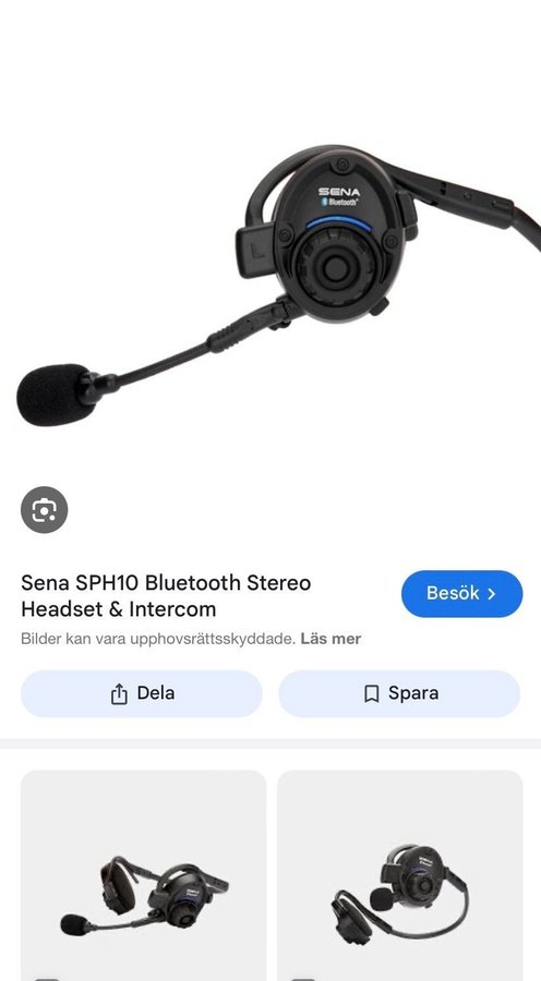 Sena SPH10 Bluetooth Stereo Headset  Intercom