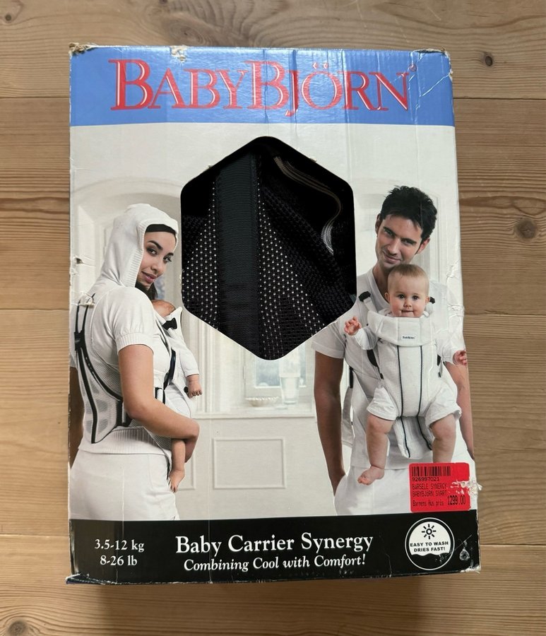 BabyBjörn Bärsele Synergy Svart