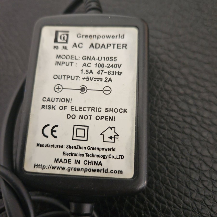 Greenpowerld AC Adapter GNA-U10S5