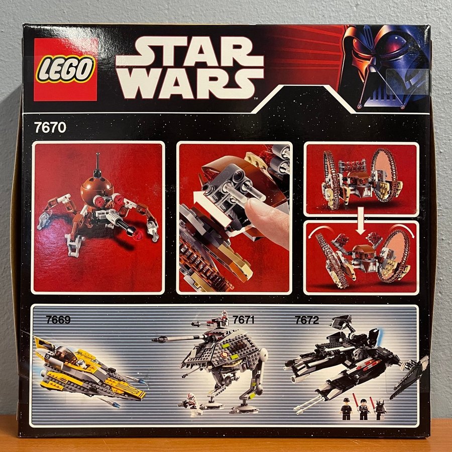 LEGO Star Wars - Hailfire Droid  Spider Droid 7670